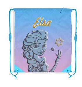 Disney Eiskönigin Elsa Turnbeutel für Kinder – 37 x 31 cm