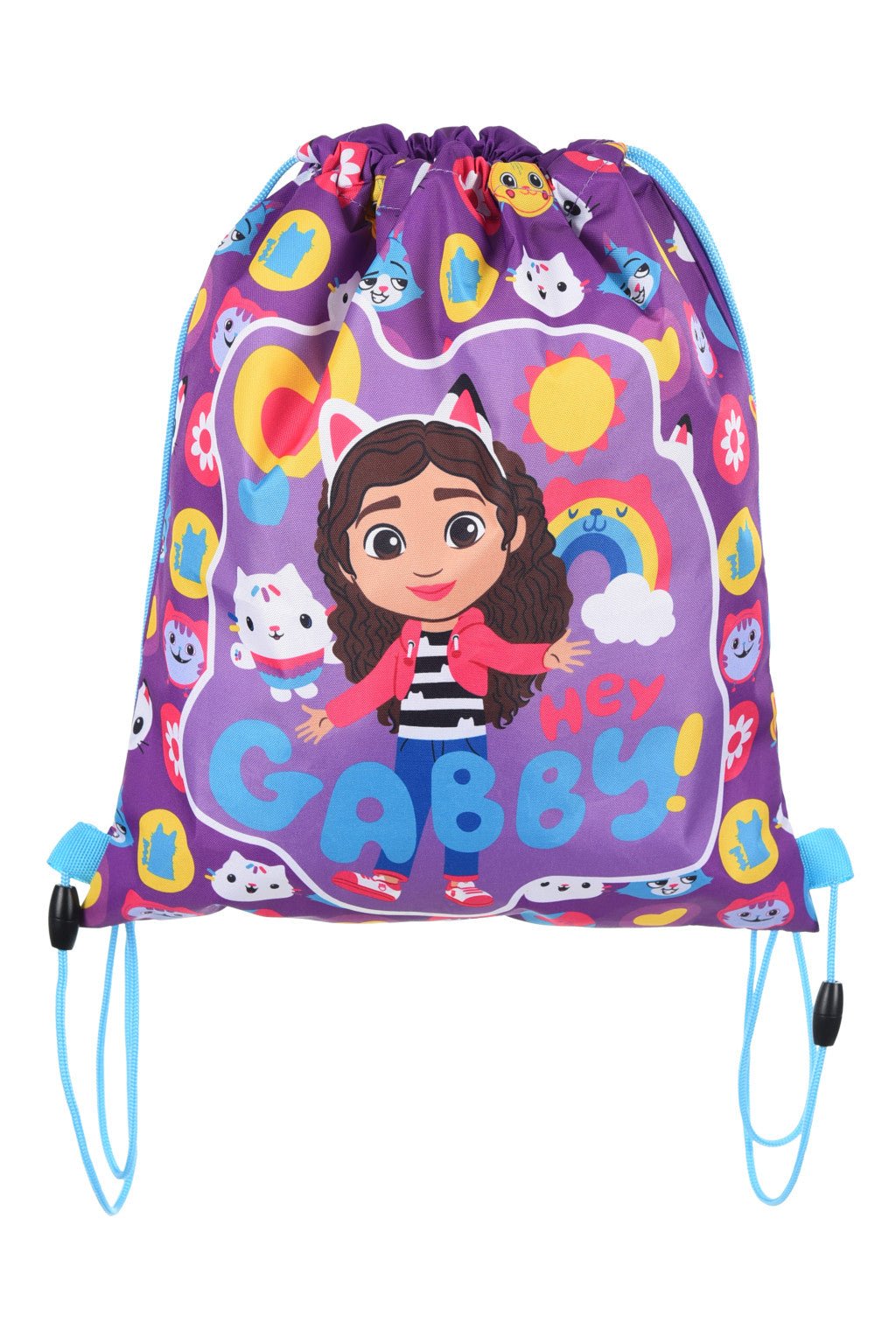 Gabby's Dollhouse Hey Turnbeutel für Kinder – 37 x 31 cm