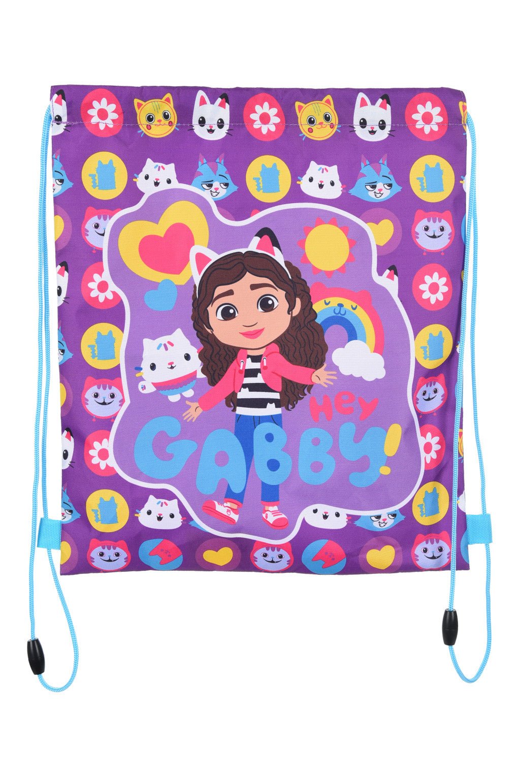 Gabby's Dollhouse Hey Turnbeutel für Kinder – 37 x 31 cm