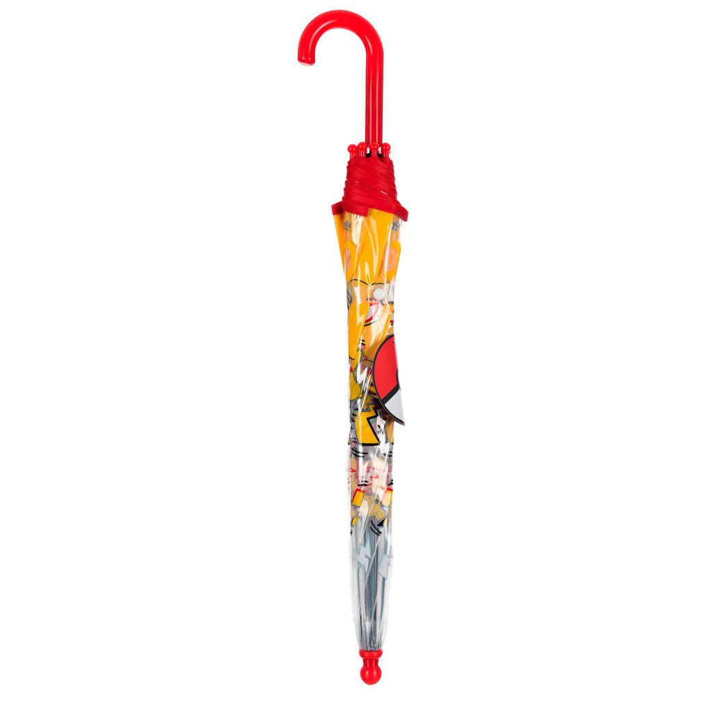 Pokémon Thunder Transparenter Kinderregenschirm für Kinder – 72 cm