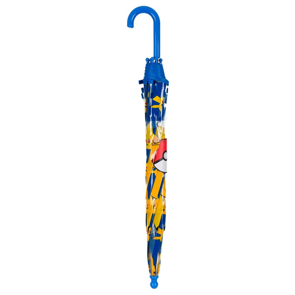Pokémon Electric Transparenter Kinderregenschirm für Kinder – 72 cm