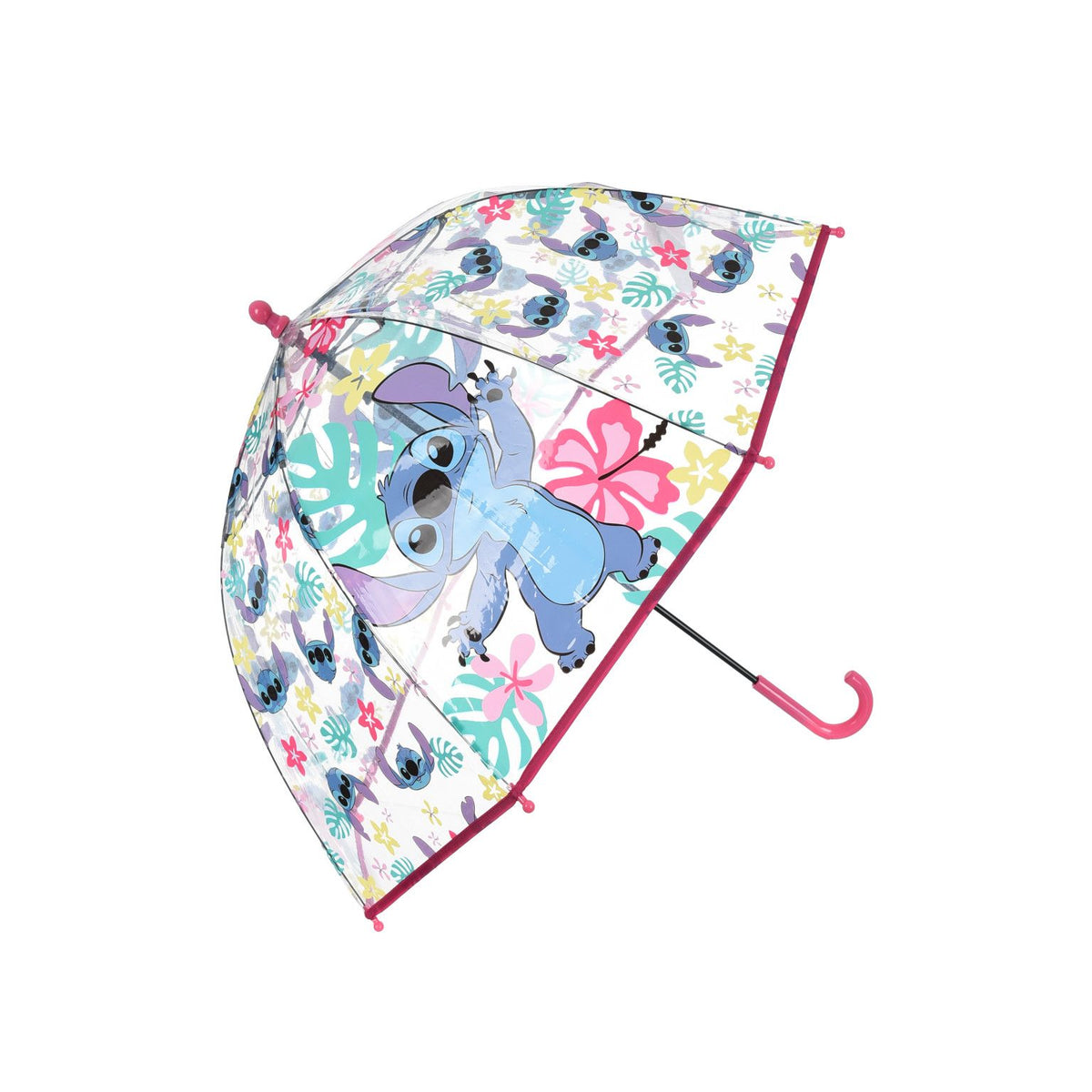 Disney Lilo et Stitch Island Parapluie transparent pour enfant – 72 cm