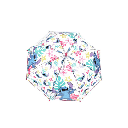 Disney Lilo et Stitch Island Parapluie transparent pour enfant – 72 cm