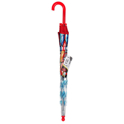 Disney Mickey Fun Day Transparenter Kinderregenschirm für Kinder – 72 cm