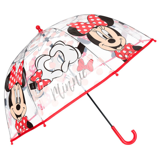 Disney Minnie Lovely Kids Transparent Umbrella for Children – 72 cm