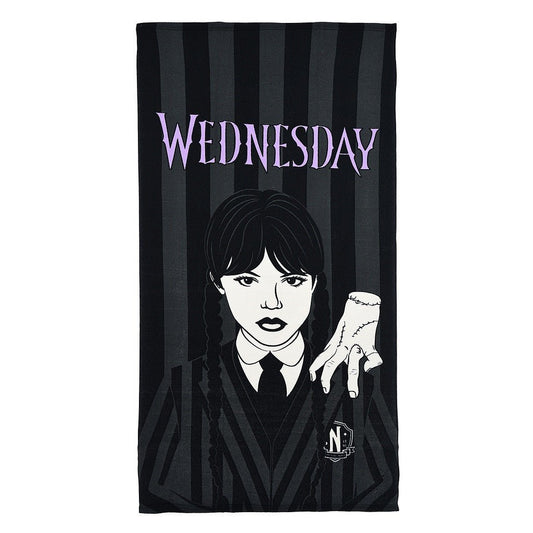 Wednesday , (Fast Dry) Badetuch für Kinder aus Polyester – 70 × 140 cm