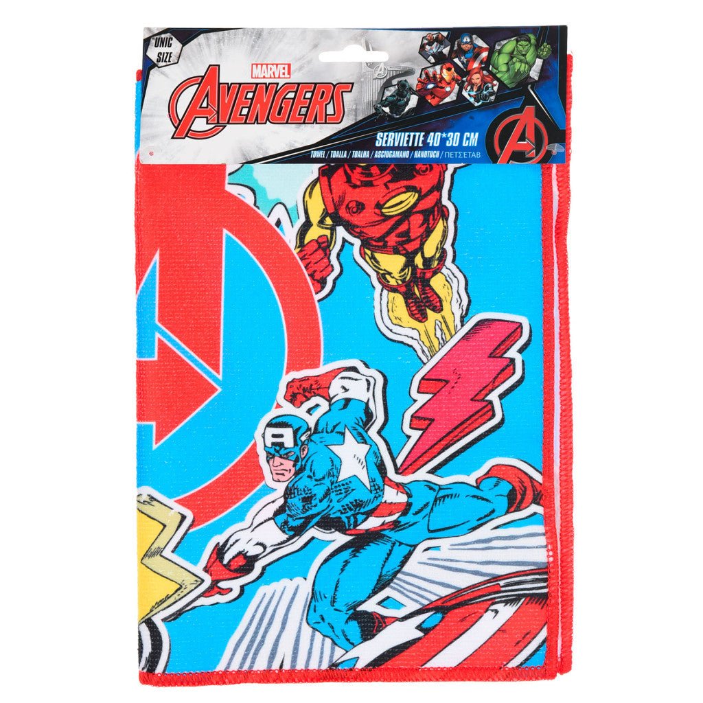 Avengers Vintage Handtuch für Kinder aus Polyester – 40 × 30 cm