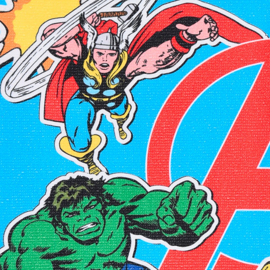 Avengers Vintage Handtuch für Kinder aus Polyester – 40 × 30 cm