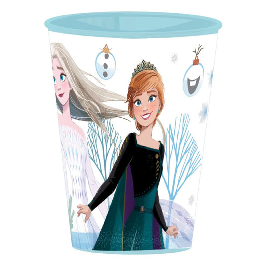 Disney Eiskönigin Royally Cool Weihnachts Kunststoffbecher für Kinder – 260 ml, BPA-frei
