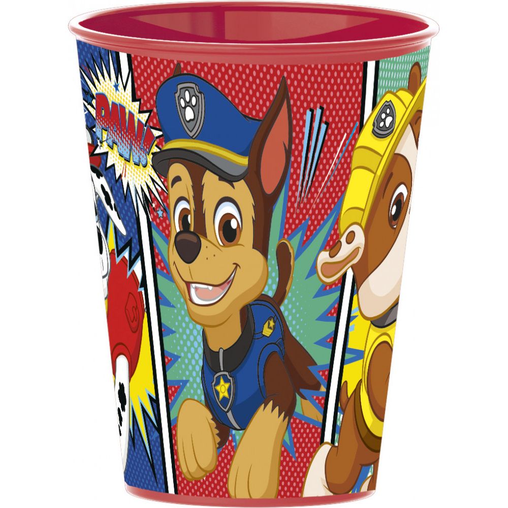 Paw Patrol Comic Kunststoffbecher für Kinder – 260 ml, BPA-frei