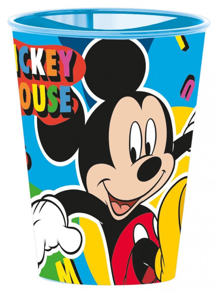 Disney Mickey Cool Summer Kunststoffbecher für Kinder – 260 ml, BPA-frei