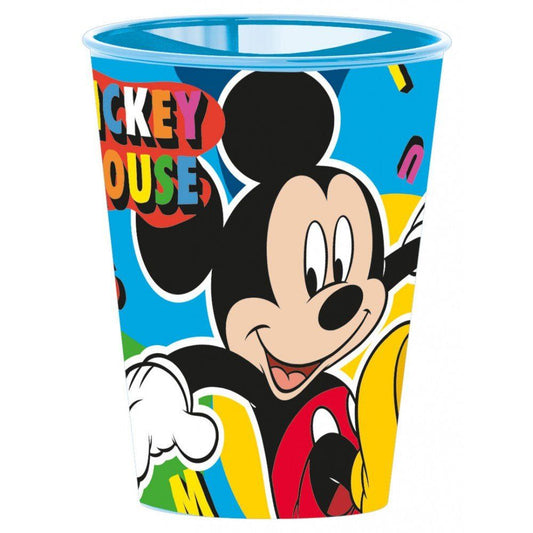 Disney Mickey Cool Summer Kunststoffbecher für Kinder – 260 ml, BPA-frei
