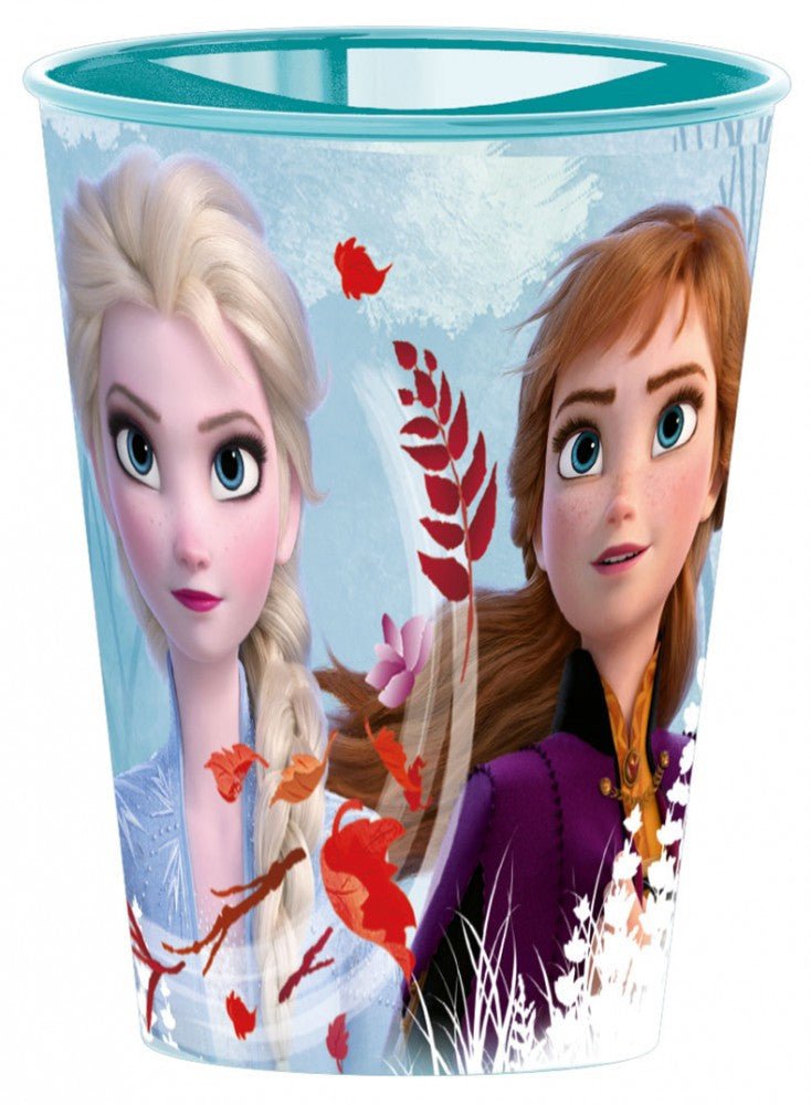 Disney Eiskönigin Blue Forest Kunststoffbecher für Kinder – 260 ml, BPA-frei