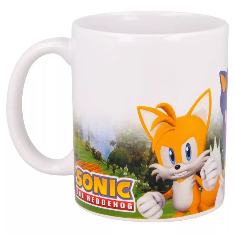 Sonic the Hedgehog Porzellantasse "Power Trio" – (325 ml) im Geschenkkarton