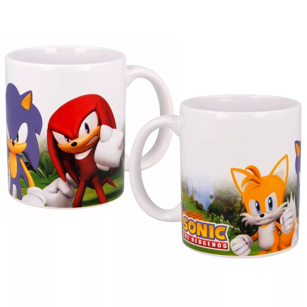 Sonic the Hedgehog Porzellantasse "Power Trio" – (325 ml) im Geschenkkarton