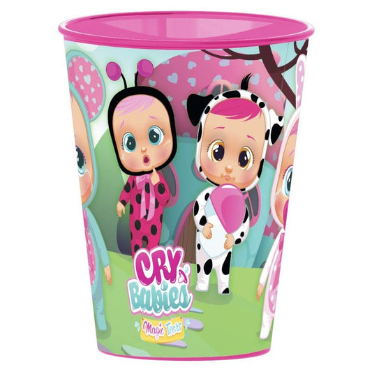 Cry Babies Plastic Cup for Kids – 260 ml, BPA-free