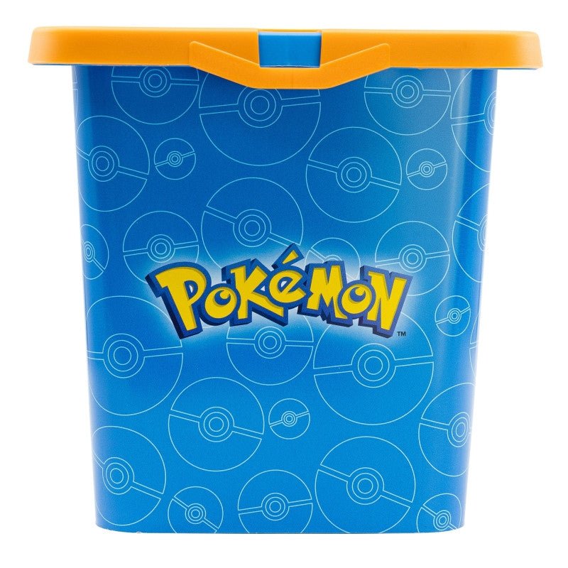 Pokémon Rock Kunststoff- 7 L Aufbewahrungsbox für Kinder – 19 × 19,5 × 29,5 cm