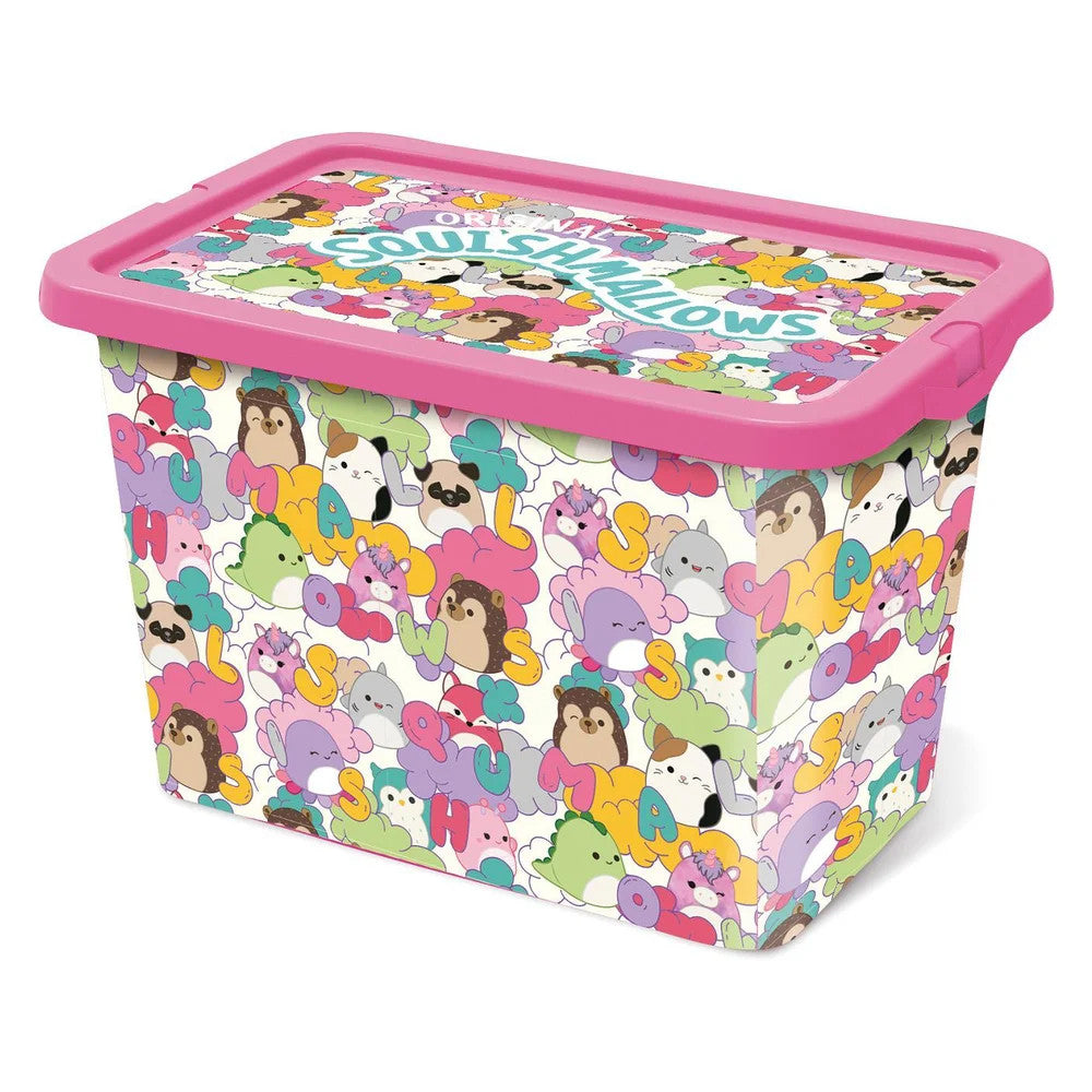 Squishmallows Pluffy Kunststoff-Aufbewahrungsbox 7 L
