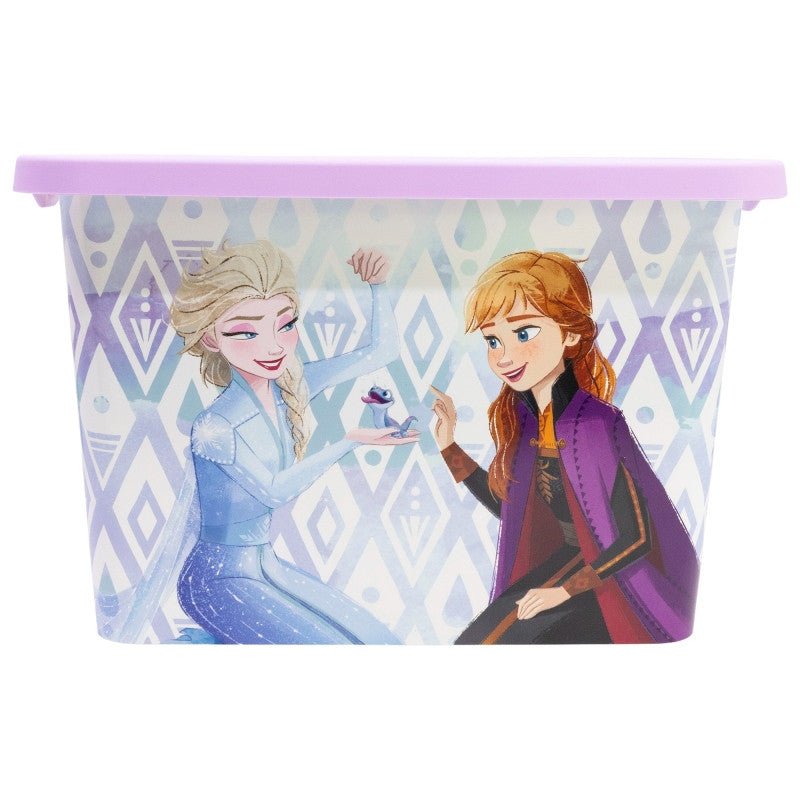 Disney Eiskönigin Elements Kunststoff 7 L Aufbewahrungsbox für Kinder – 19 × 19,5 × 29,5 cm