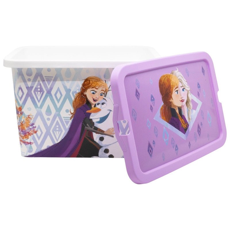 Disney Eiskönigin Elements Kunststoff 7 L Aufbewahrungsbox für Kinder – 19 × 19,5 × 29,5 cm