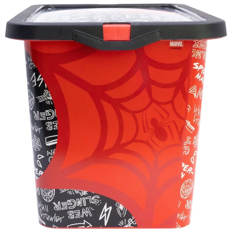 Spiderman Urban Web Kunststoff 7 L Aufbewahrungsbox für Kinder – 19 × 19,5 × 29,5 cm