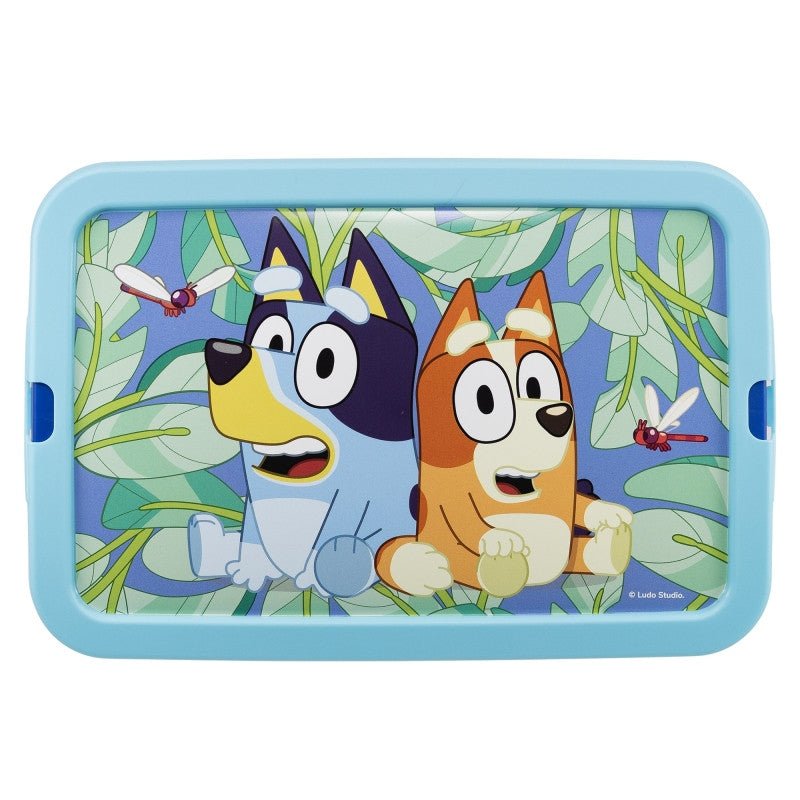 Bluey Leaves Kunststoff 7 L Aufbewahrungsbox für Kinder – 19 × 19,5 × 29,5 cm