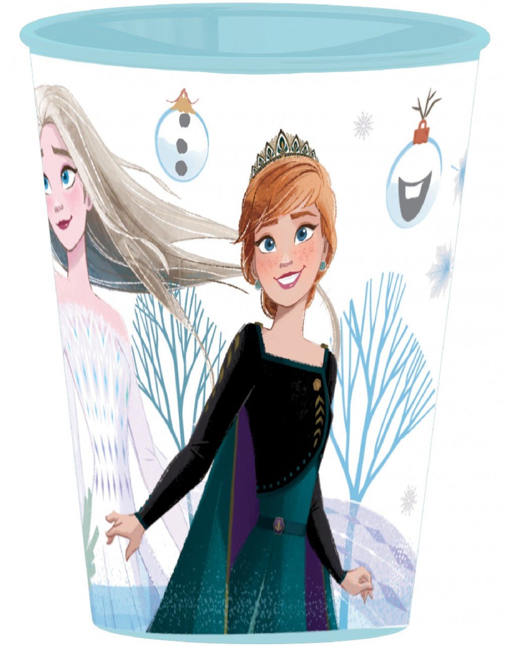 Disney Eiskönigin Royally Cool Weihnachts Kunststoffbecher für Kinder – 260 ml, BPA-frei