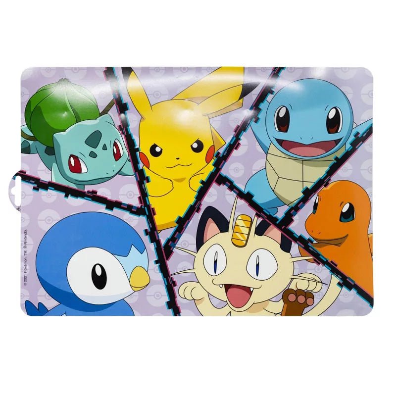 Pokemon Tischunterlage – 43 × 28 cm Kunststoff