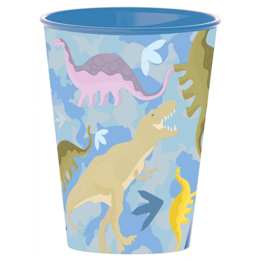 Dinosaurier Kunststoffbecher für Kinder – 260 ml, BPA-frei