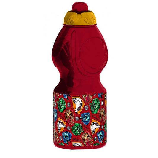 Harry Potter Sport-Trinkflasche aus Kunststoff mit Sportverschluss für Kinder – 400 ml, BPA-frei