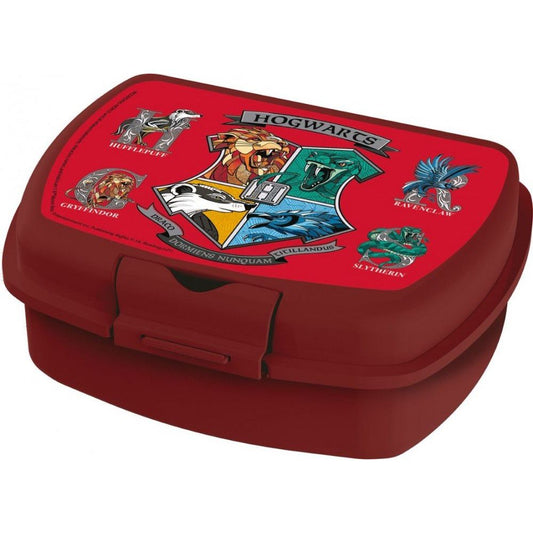 Harry Potter Urban Brotdose mit einem Fach für Kinder – 18 × 14 × 7 cm, BPA-frei