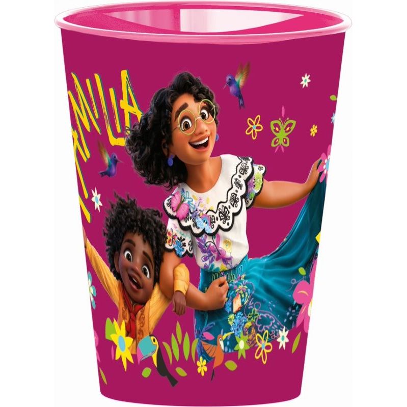 Disney Encanto Plastic Tumbler for Kids – 260 ml, BPA-Free