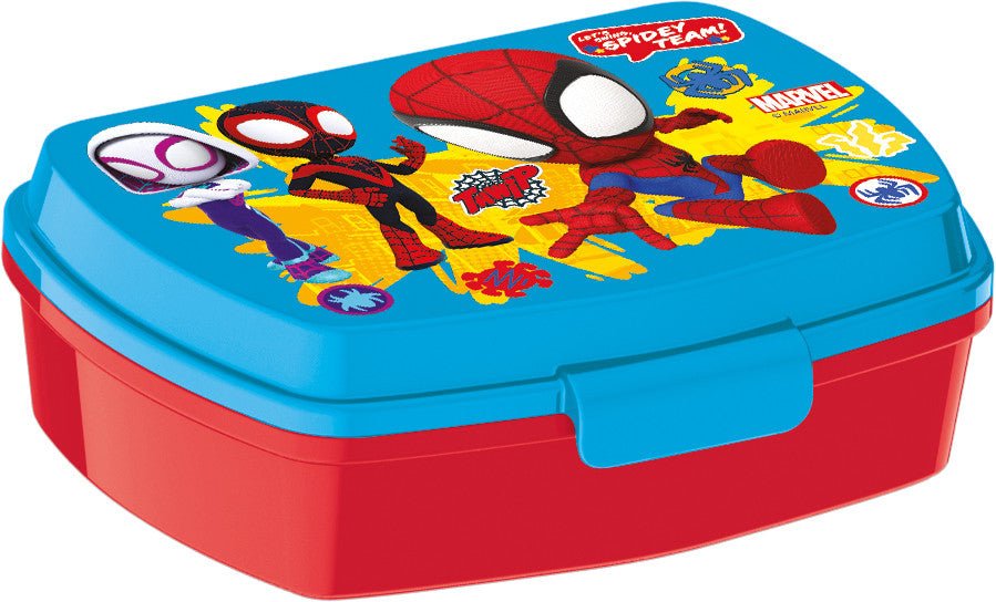 Spiderman Spidey Brotdose mit einem Fach für Kinder – 17 × 14 × 6,5 cm, BPA-frei