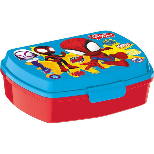 Spiderman Spidey Brotdose mit einem Fach für Kinder – 17 × 14 × 6,5 cm, BPA-frei
