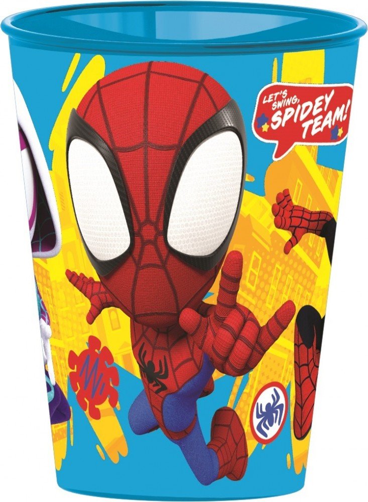 Spiderman Kunststoffbecher für Kinder – 260 ml, BPA-frei