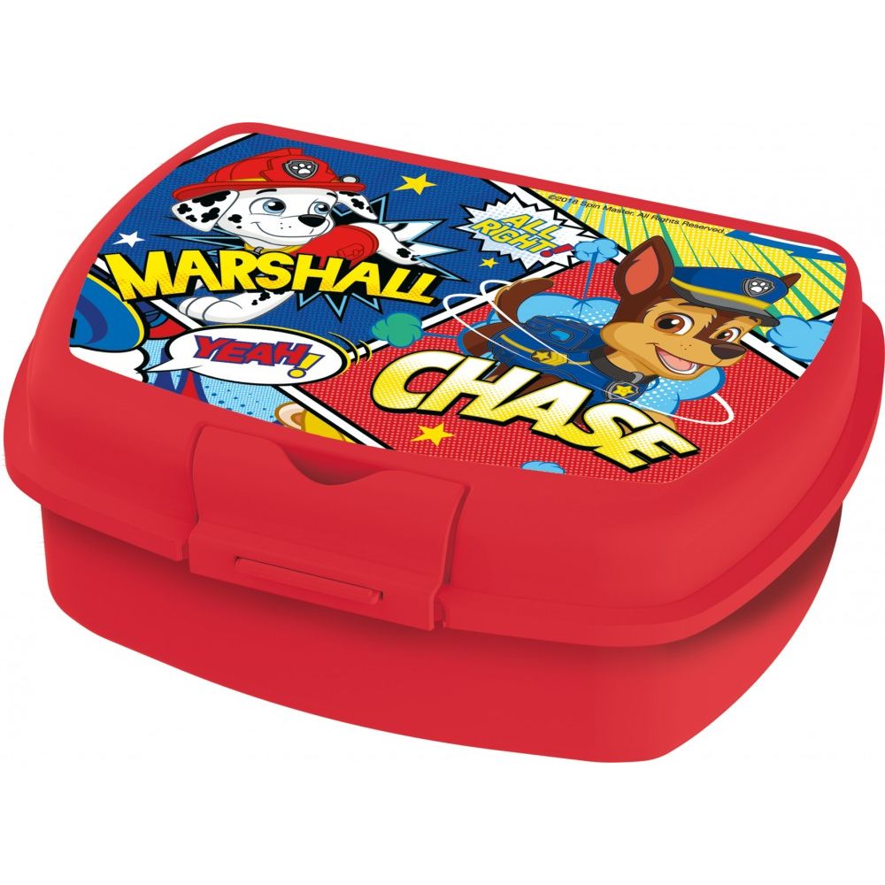 Paw Patrol Urban Lunch Box with One Compartment for Children - 18 x 14 x 7 cm, BPA-Free