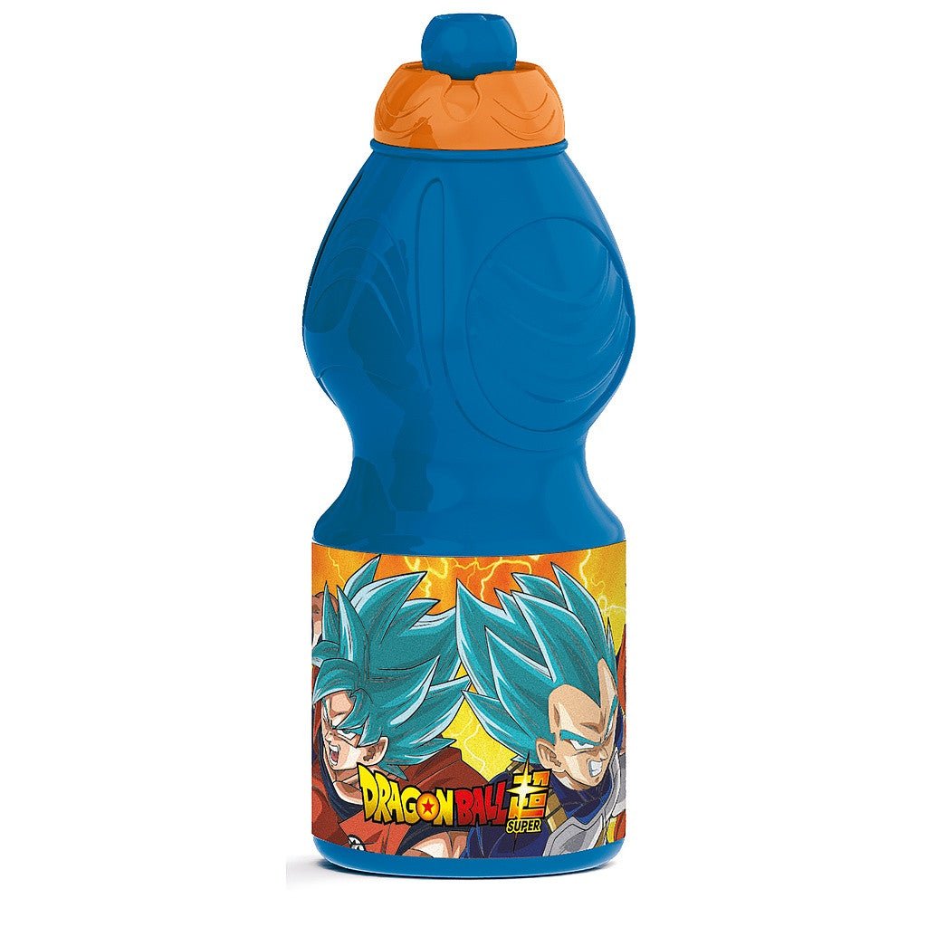 Dragon Ball Sport-Trinkflasche aus Kunststoff mit Sportverschluss für Kinder – 400 ml, BPA-frei