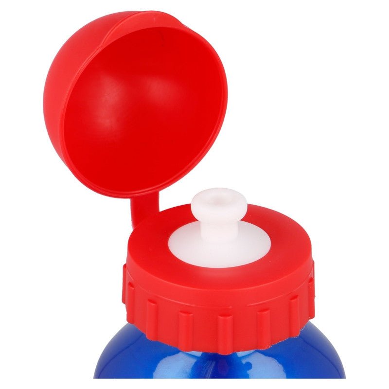 Super Mario Aluminium-Trinkflasche mit Trinkverschluss für Kinder – 400 ml