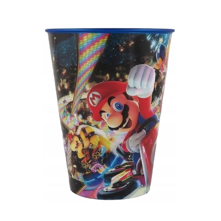 Super Mario Kart Kunststoffbecher für Kinder – 260 ml, BPA-frei