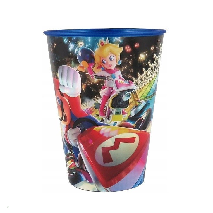 Super Mario Kart Kunststoffbecher für Kinder – 260 ml, BPA-frei