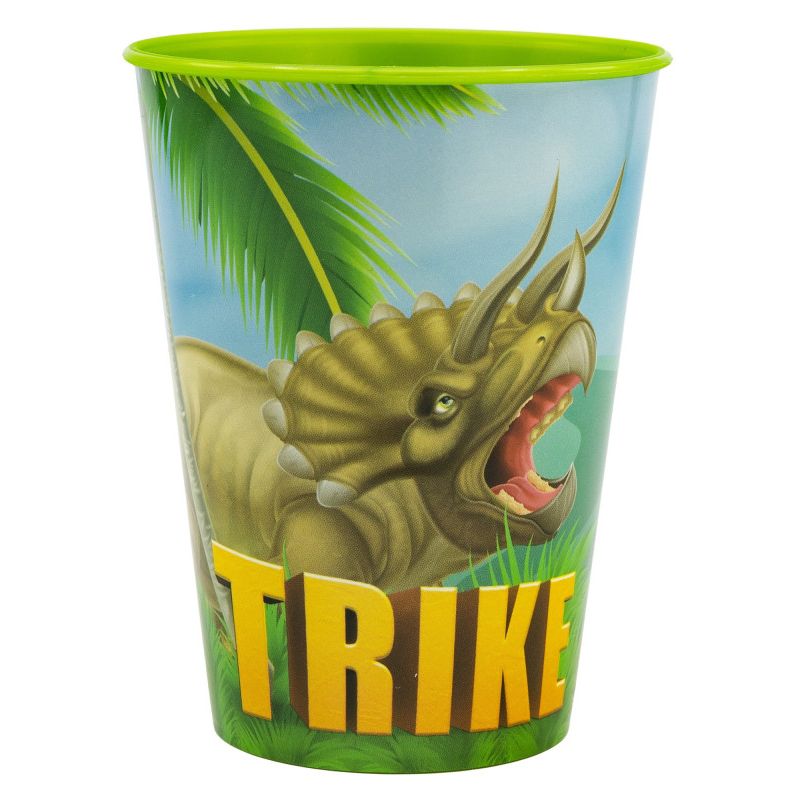 Dinosaurier T-Rex Kunststoffbecher für Kinder – 260 ml, BPA-frei