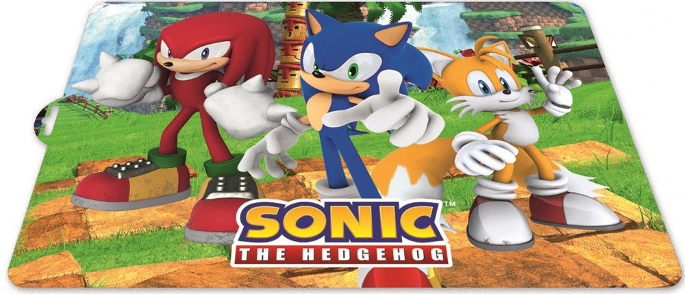 Sonic the Hedgehog Tischunterlage für Kinder – 41 × 29 cm, Kunststoff
