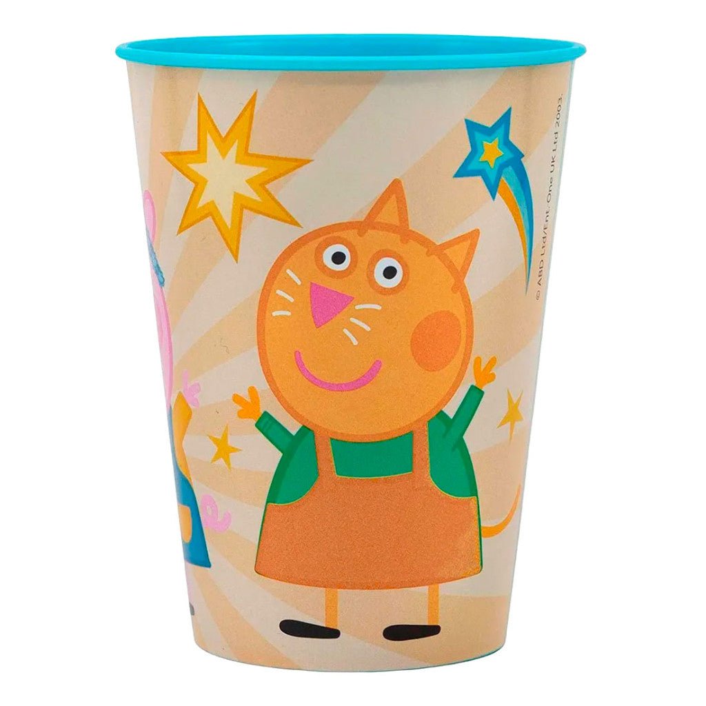 Peppa Wutz Kunststoffbecher für Kinder – 260 ml, BPA-frei