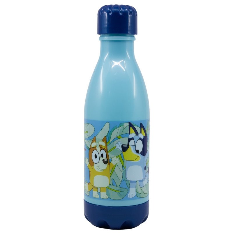 Bluey Playtime Kunststoff-Trinkflasche mit Schraubverschluss für Kinder – 560 ml, BPA-frei