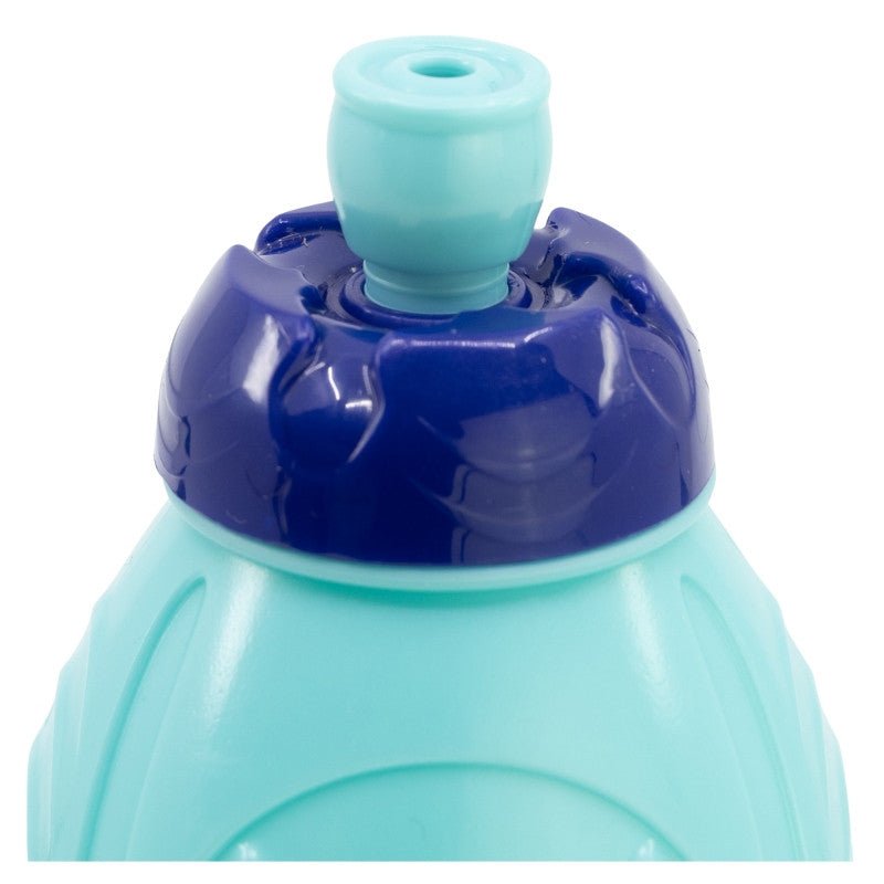 Bluey Leaves Kunststoff Sport-Trinkflasche aus Kunststoff mit Sportverschluss für Kinder – 400 ml, BPA-frei