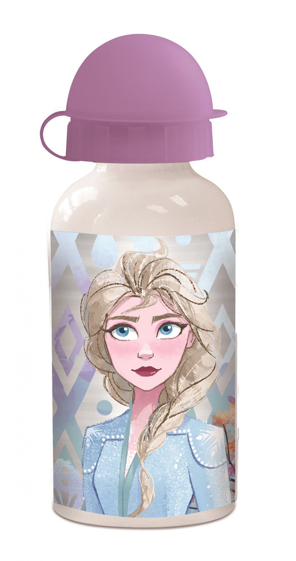 Disney Eiskönigin Blue Forest Aluminium-Trinkflasche mit Trinkverschluss für Kinder – 400 ml