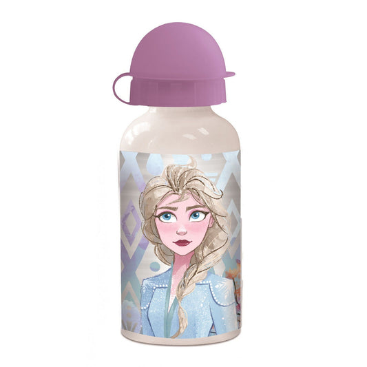 Disney Eiskönigin Blue Forest Aluminium-Trinkflasche mit Trinkverschluss für Kinder – 400 ml