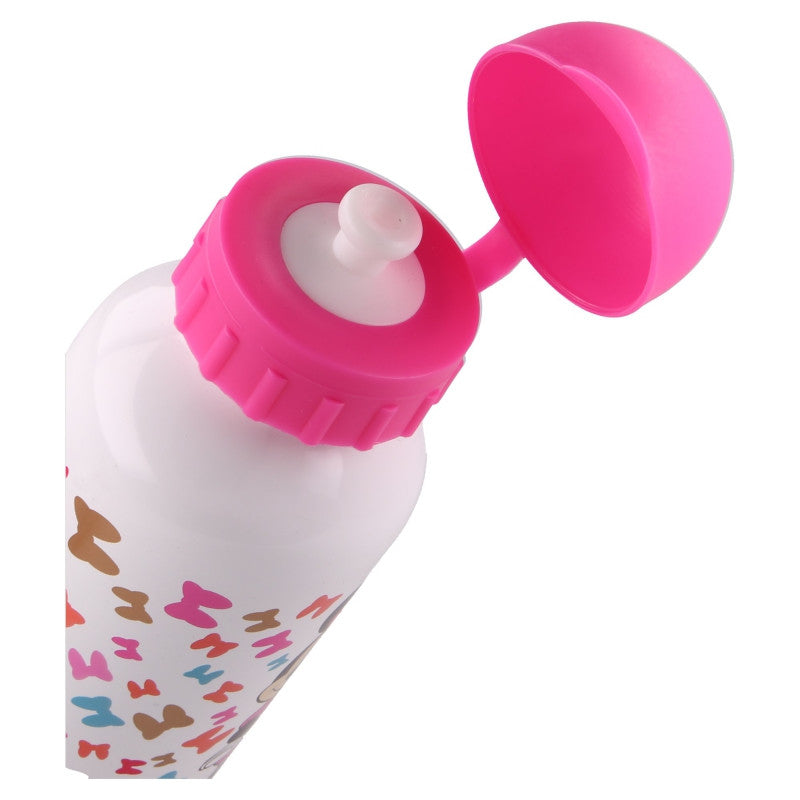Disney Minnie Aluminium Drinking Bottle with Spout for Kids – 400 ml