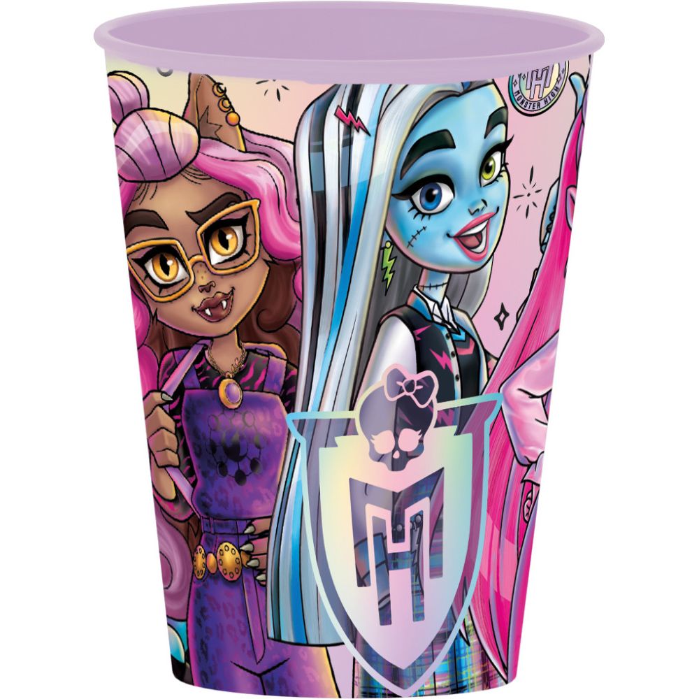 Gobelet en plastique Monster High pour enfants – 260 ml, sans BPA
