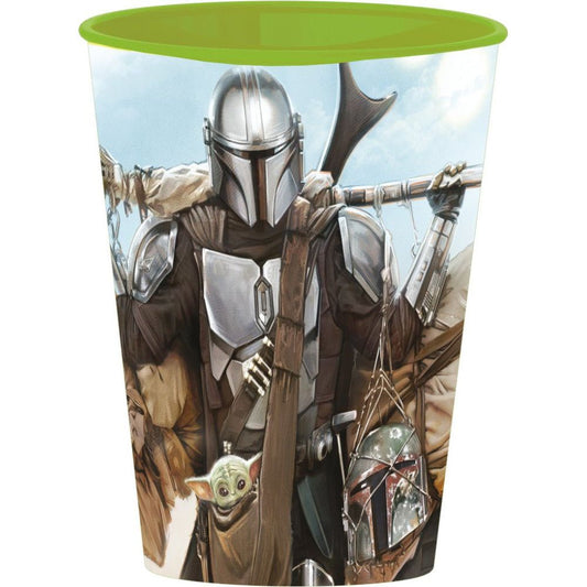 Star Wars Mandalorianer Kunststoffbecher für Kinder – 260 ml, BPA-frei